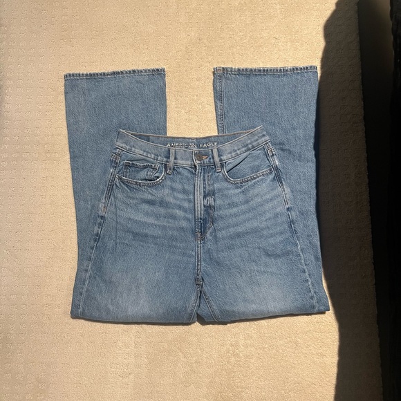 american eagle high rise flare jean - Picture 1 of 2